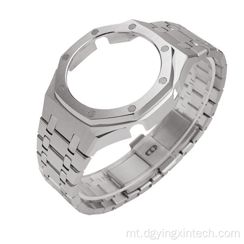 Stainless Steel Watch Case Bezel Oak GA2100 Retrofit